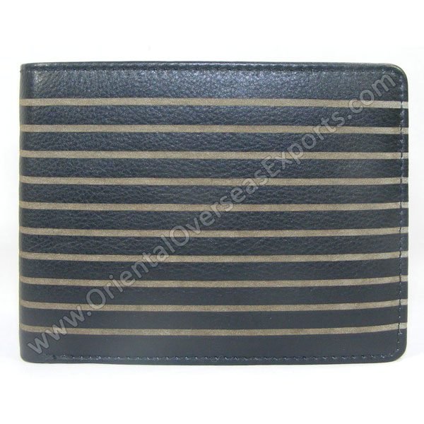 Buy Engraved Nappa Leather Wallet # T1-321A made from Calf Finished Nappa Leather