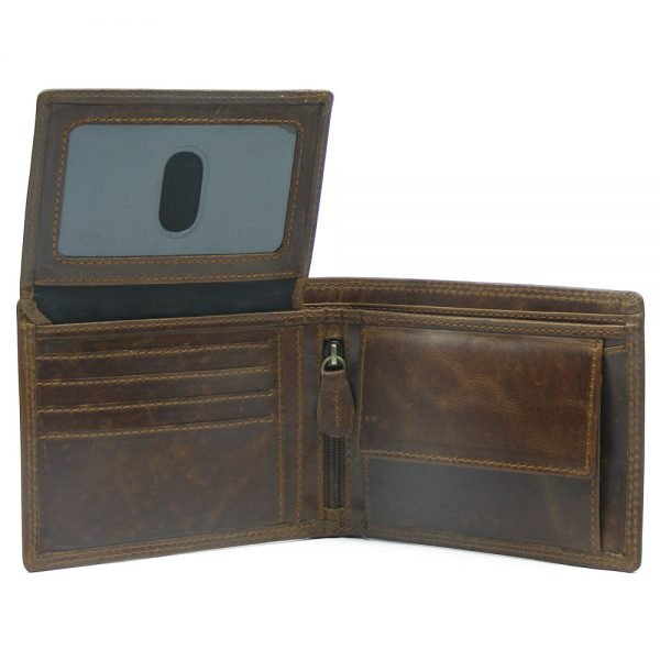 RFID Protected Leather Wallet by Oriental