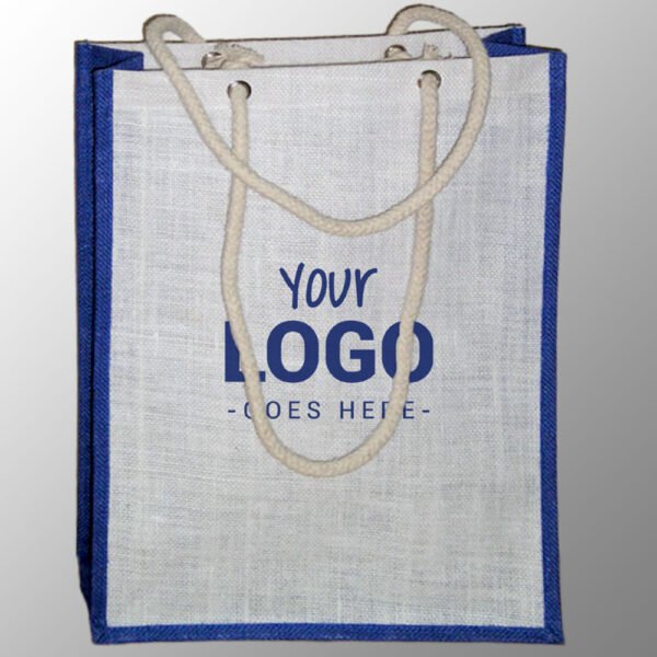 Jute Bag With Cotton Rope Handle