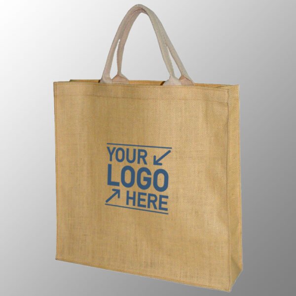 Jute Bag With Soft Cotton Handles