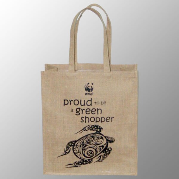 Personalized Jute Bag with lamination inside