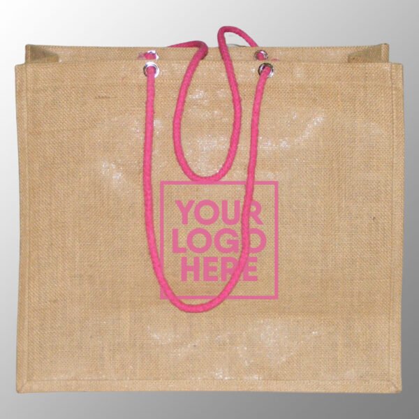 Jute Bag With Rope Handles