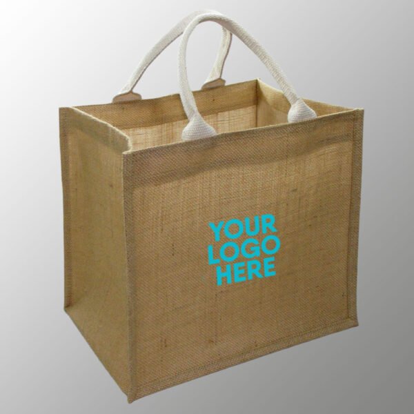 custom printed jute cake bag