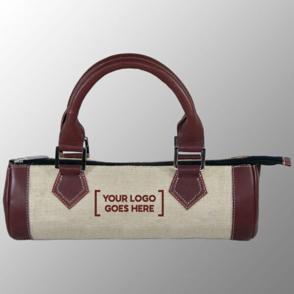 Elegant looking Juco bag with DDDM Leather handles and trims # 2199