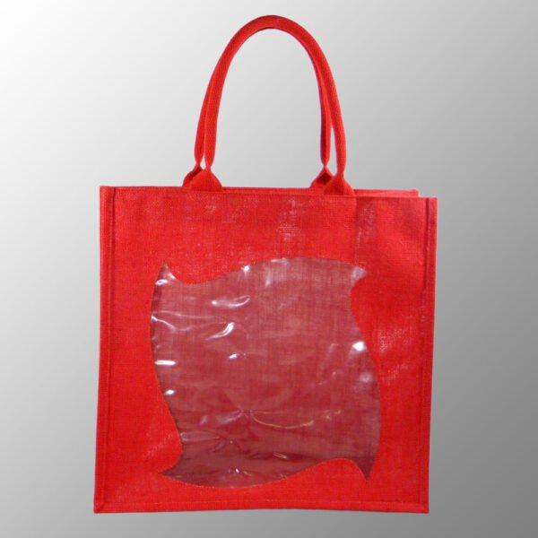 Elegant looking window jute bag