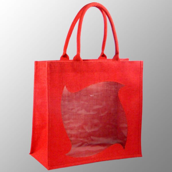 Elegant looking window jute bag