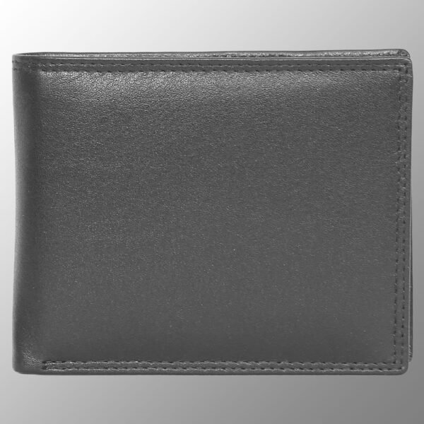 Real Leather Wallet # S199 made from Cow Valentino Nappa Leather with multiple card and currency slots