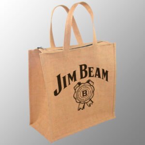 Elegant looking Jute Bag with Zipper Closure