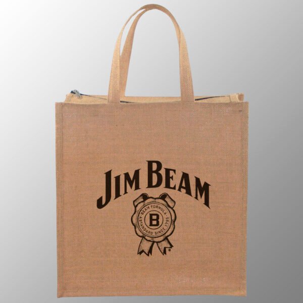 Elegant looking Jute Bag with Zipper Closure