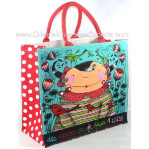 Custom Printed Jute Bag