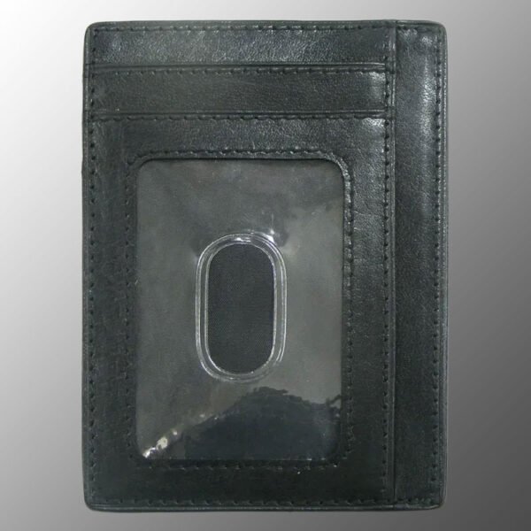 slim leather credit card holder