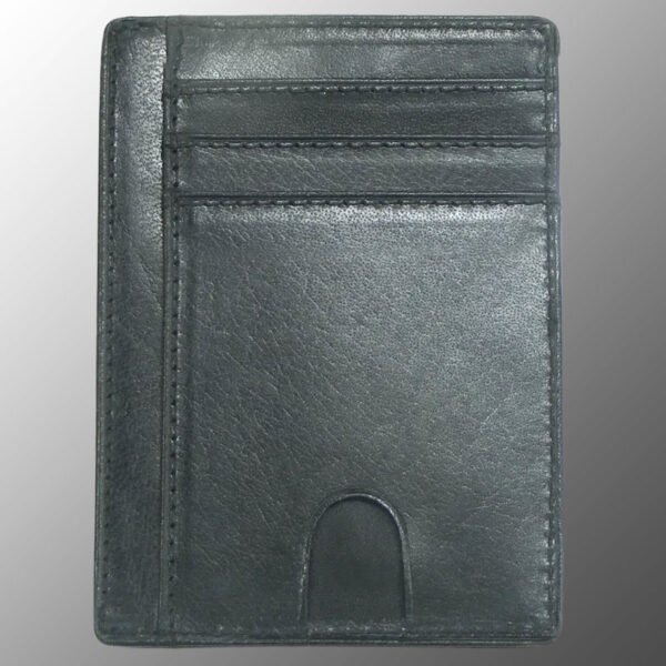 slim leather credit card holder