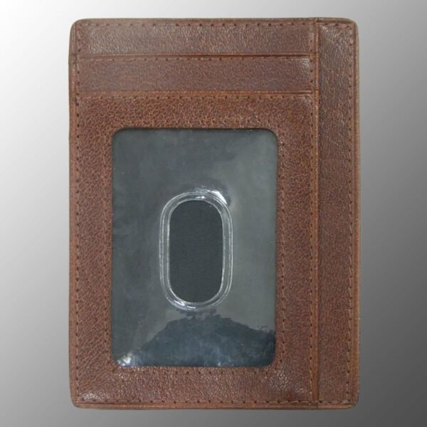 slim leather credit card holder