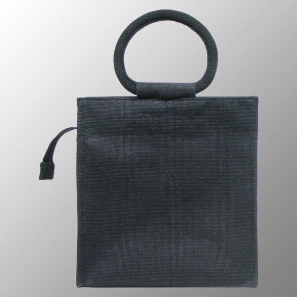 jute bag with cotton web handles