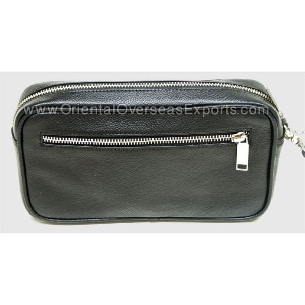 real leather cosmetic bag