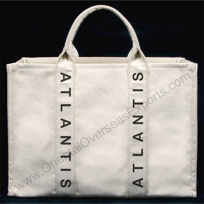 Luxury Canvas Tote Bag