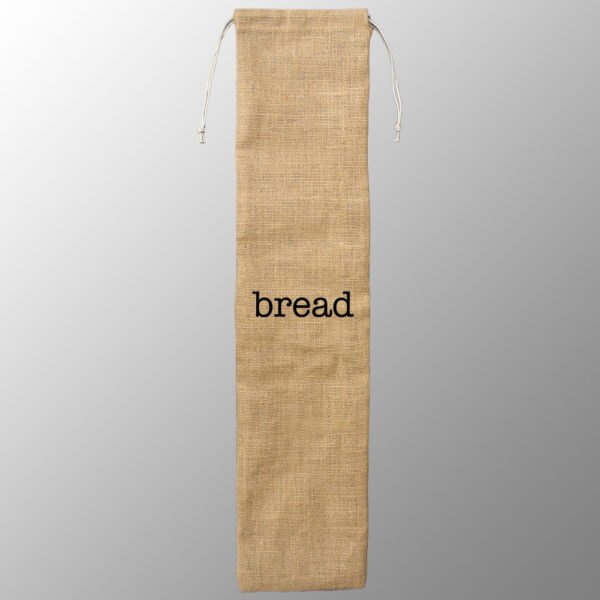 Jute Drawstring Bread Bag