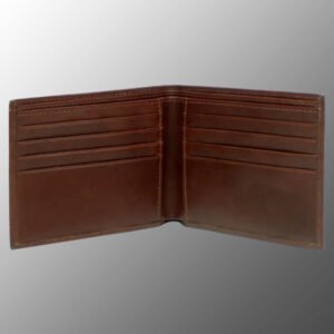 RFID protected real leather wallet