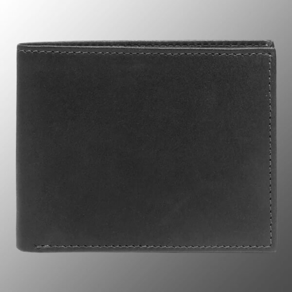 RFID protected real leather wallet