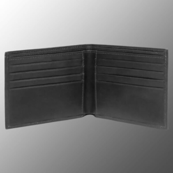 RFID protected real leather wallet