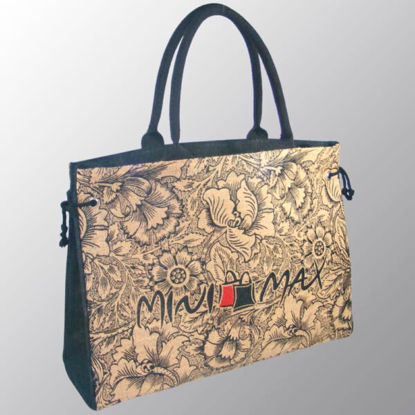 Printed Reusable Jute Bag