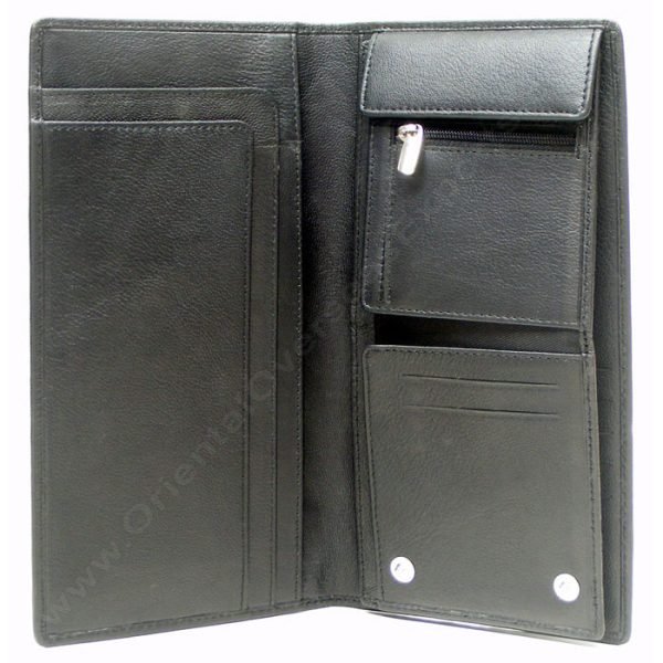 Real Leather Bifold Passport Holder Cum Travel Wallet