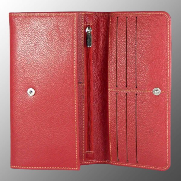 real leather checkbook holder