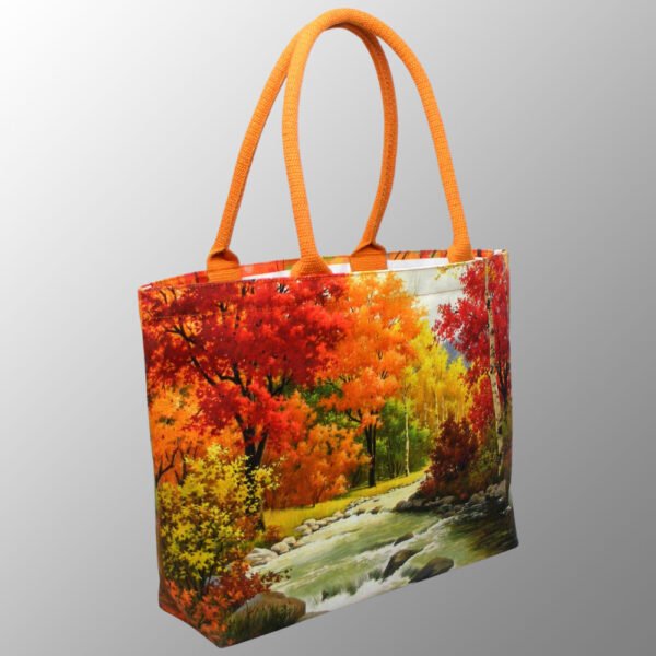 Full Color Digitally Printed Canvas Bag