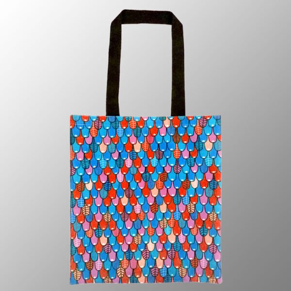 Low Cost Full Color Printed Tote Bag - made from 6 Ounce Canvas