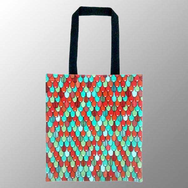 Low Cost Full Color Printed Tote Bag - made from 6 Ounce Canvas