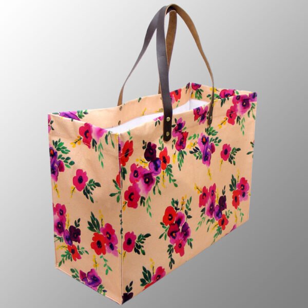 Multi Color Digitally Printed Canvas Bag