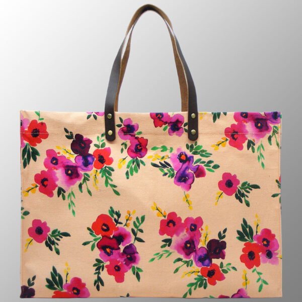 Multi Color Digitally Printed Canvas Bag