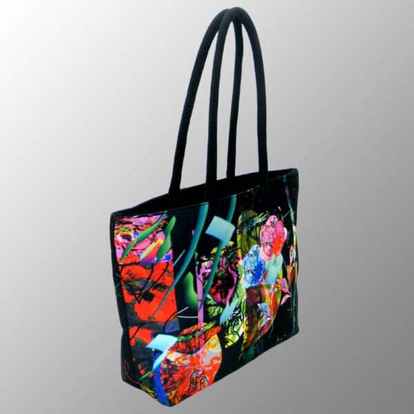 Multicolor Printed Laminated Bag with fabric lamination