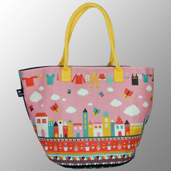 Digitally Printed Canvas Shopping Bags