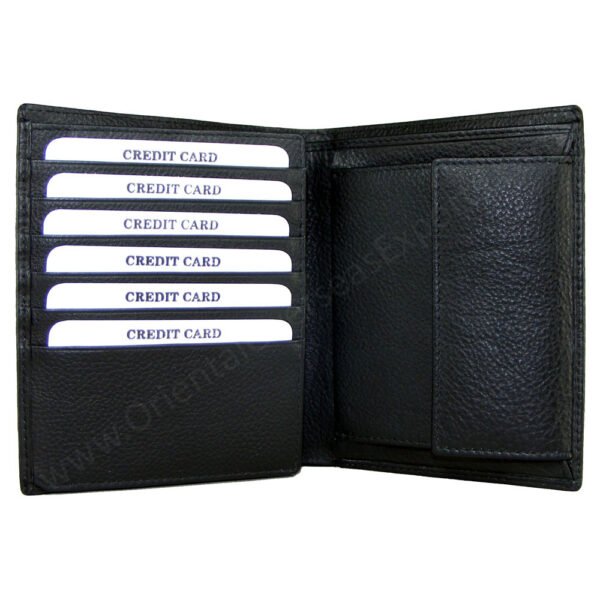 genuine leather card holder wallet